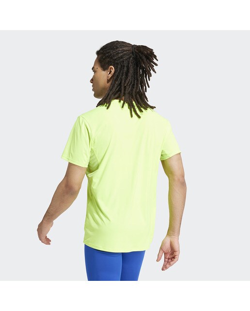 T-shirt de Homem Adizero Essentials Running Verde-2