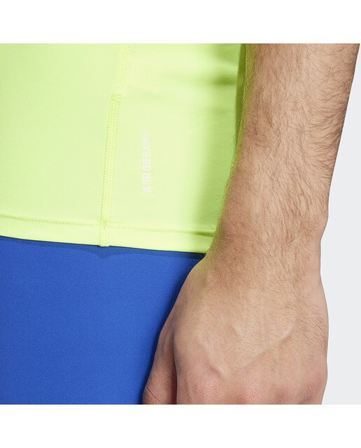 T-shirt de Homem Adizero Essentials Running Verde-3