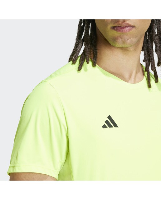 T-shirt de Homem Adizero Essentials Running Verde-4