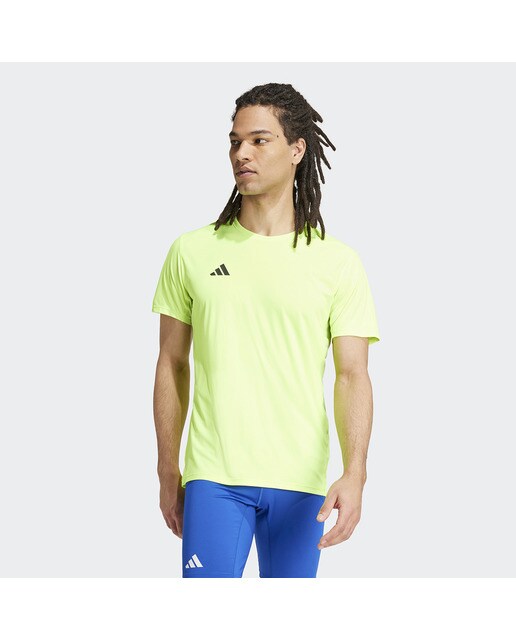 T-shirt de Homem Adizero Essentials Running Verde-6