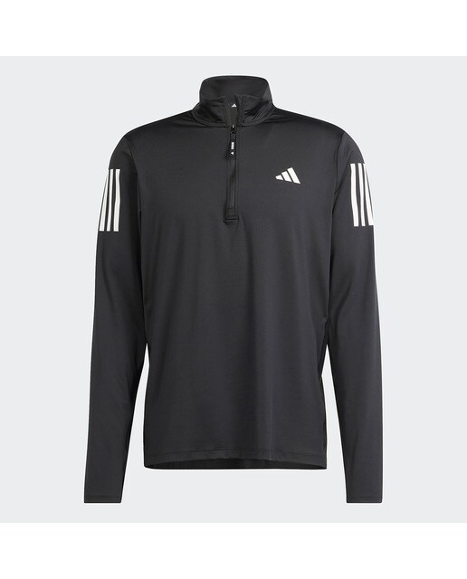 Sweatshirt de Homem Own The Run Half-Zip Preto-6