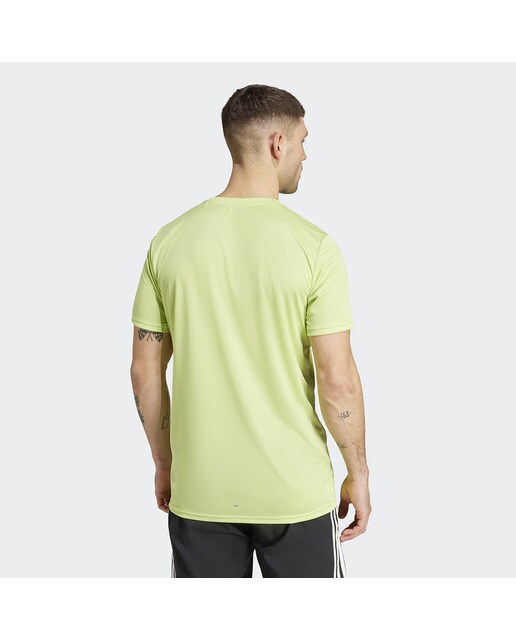 T-shirt de homem Run It adidas Verde-2