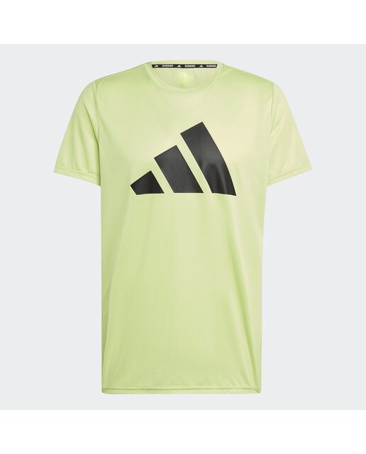 T-shirt de homem Run It adidas Verde-5