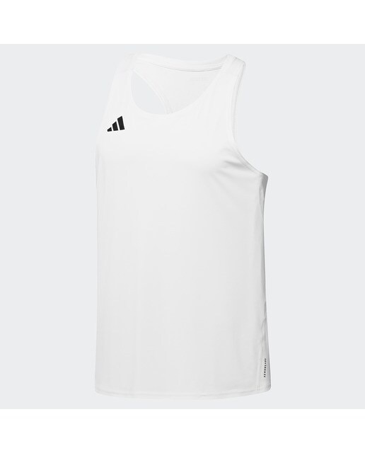 T-shirt sem Mangas de Homem Adizero Essentials Running Branco-1