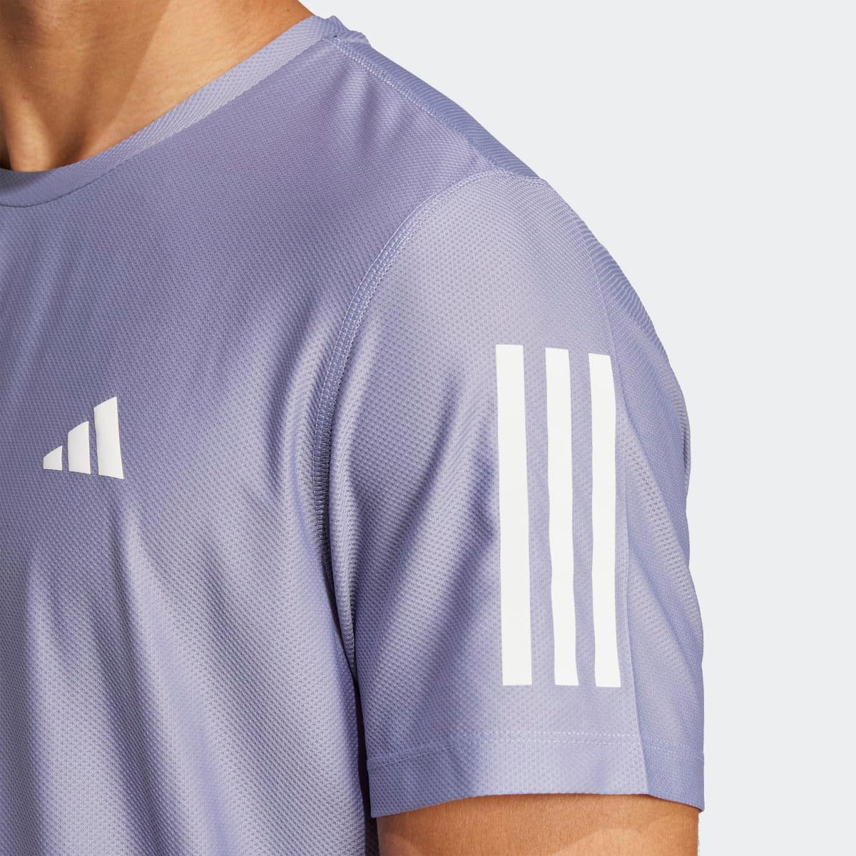 T-shirt de Homem Own the Run Violeta-3