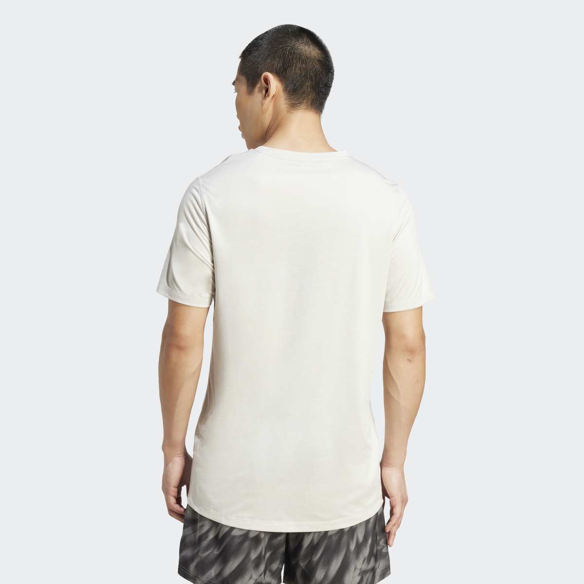 T-shirt de Homem Own The Run Melange Cinzento-2