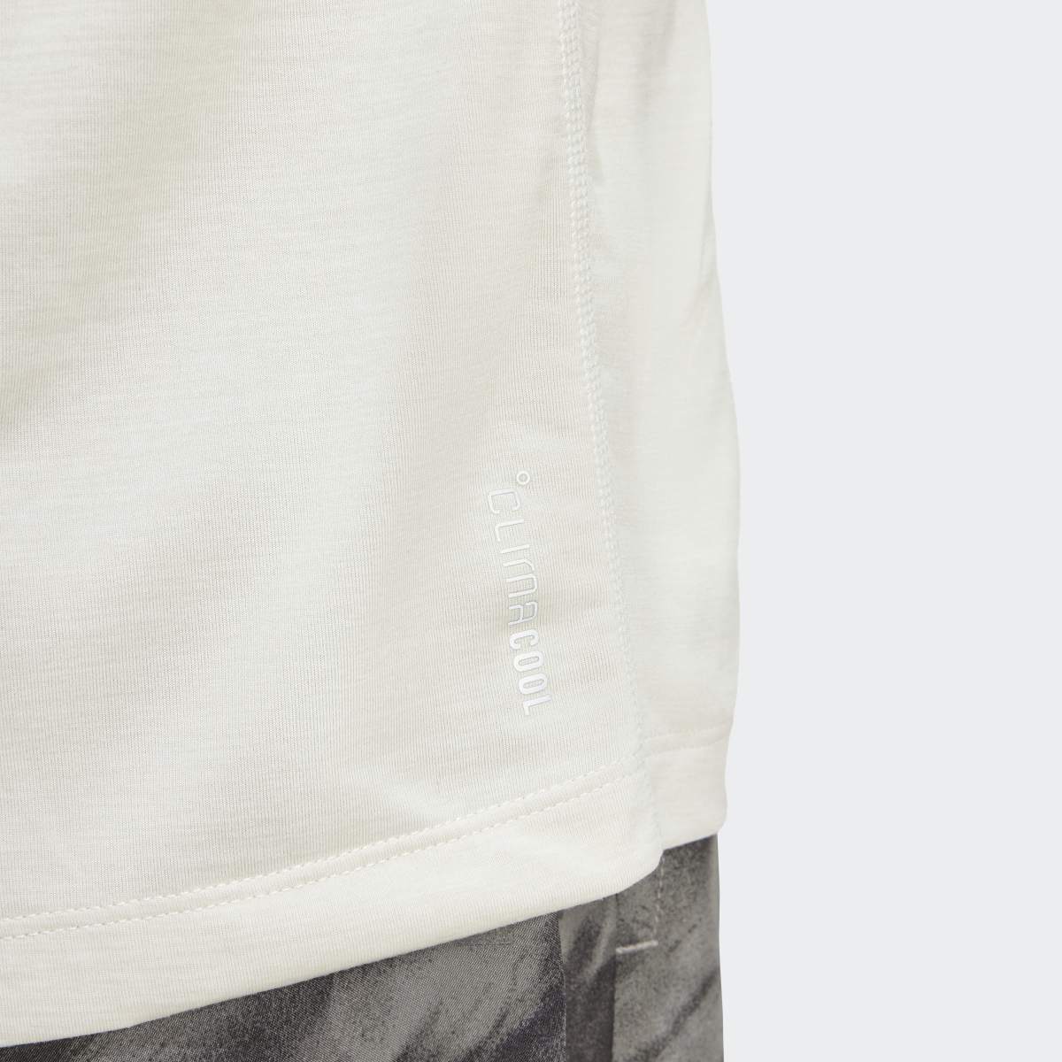 T-shirt de Homem Own The Run Melange Cinzento-5