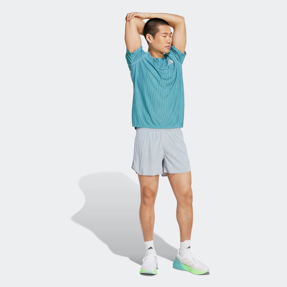 T-shirt de Homem Adi365 Running Climacool+ Turquesa-6
