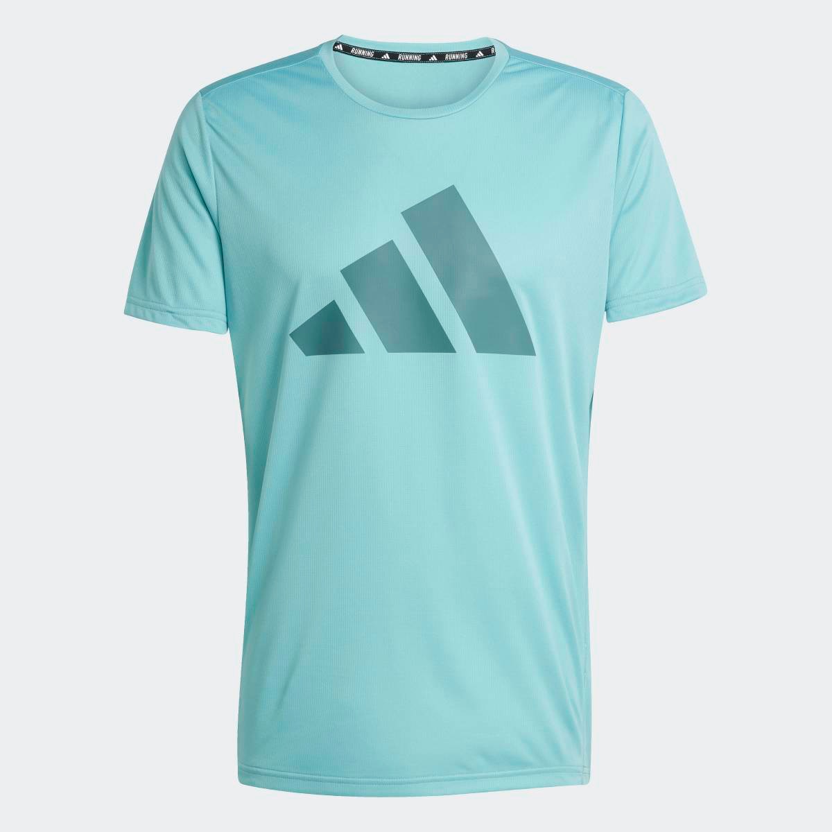 T-shirt de homem Run It adidas Turquesa-6