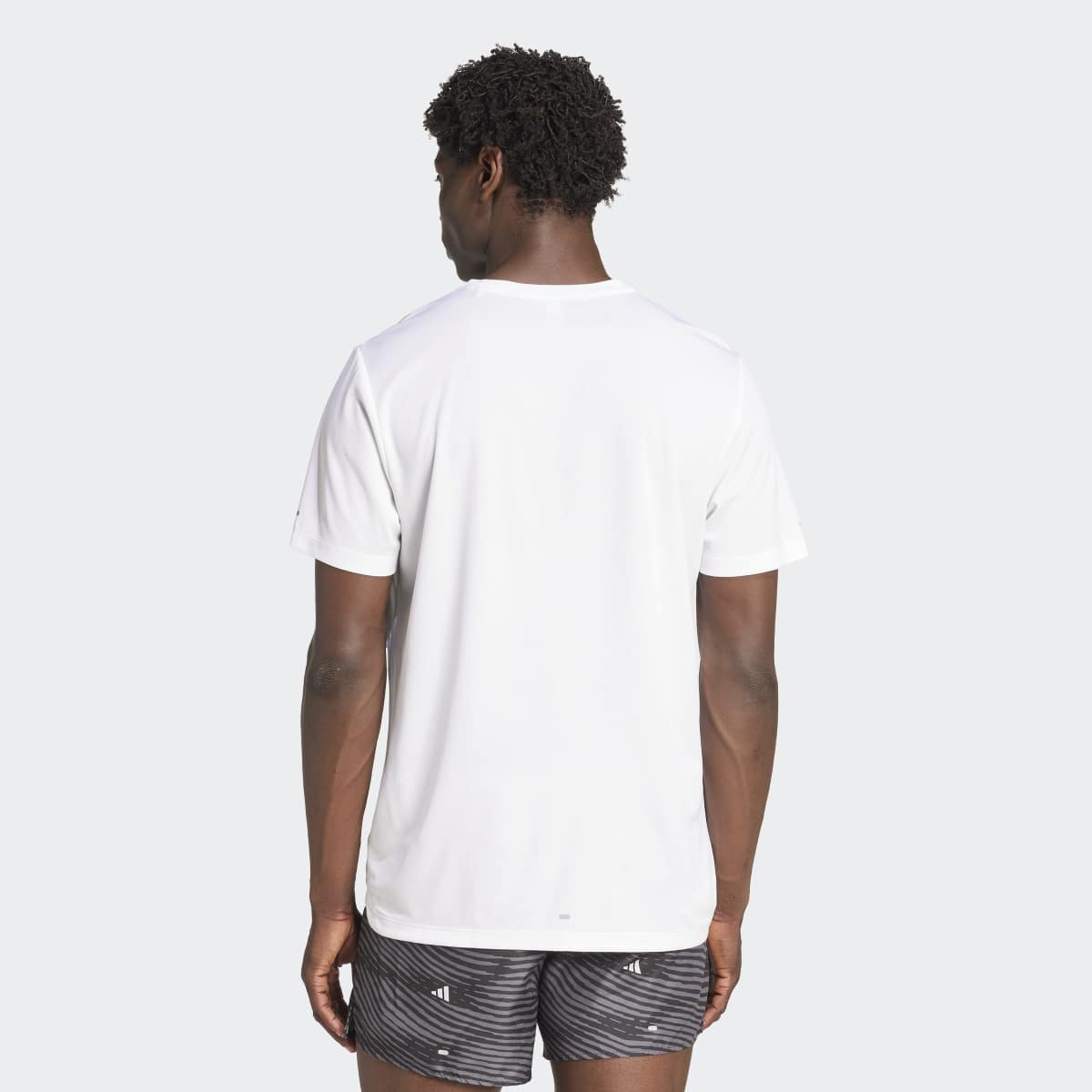T-shirt de Homem Adi365 Running Essentials Brand Love Branco-2