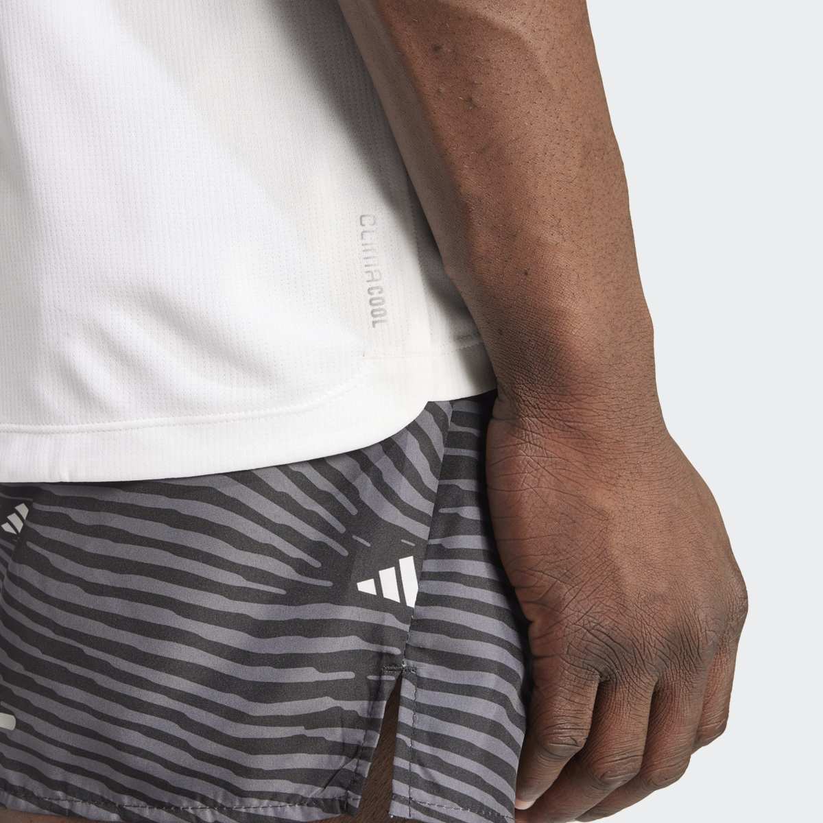 T-shirt de Homem Adi365 Running Essentials Brand Love Branco-6