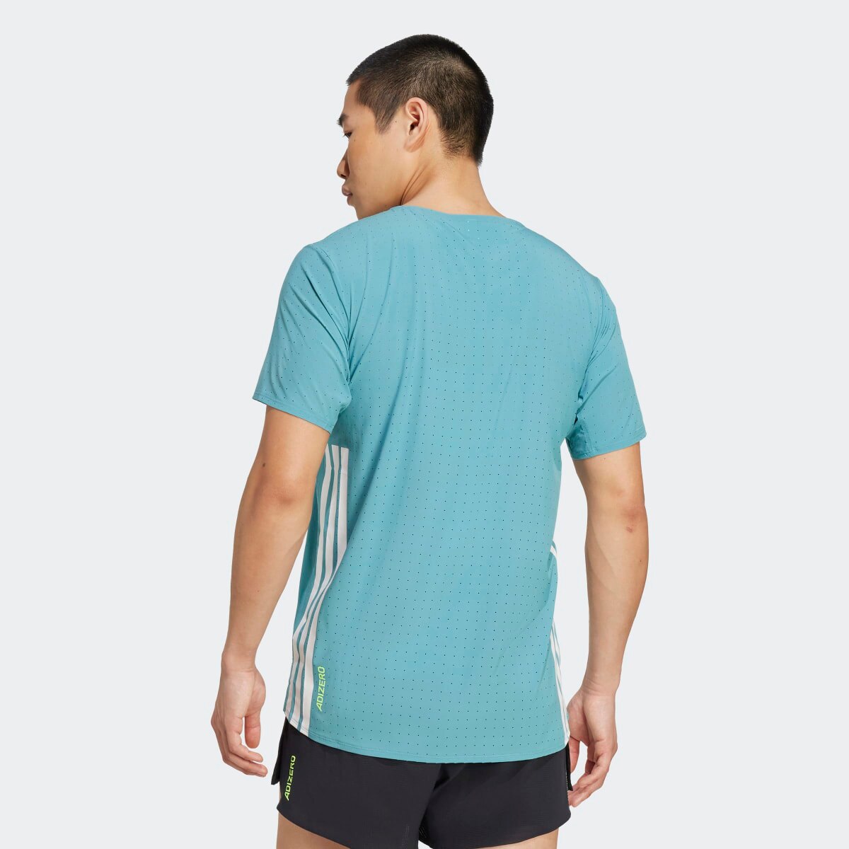 T-shirt de homem Adizero Adidas Turquesa-2