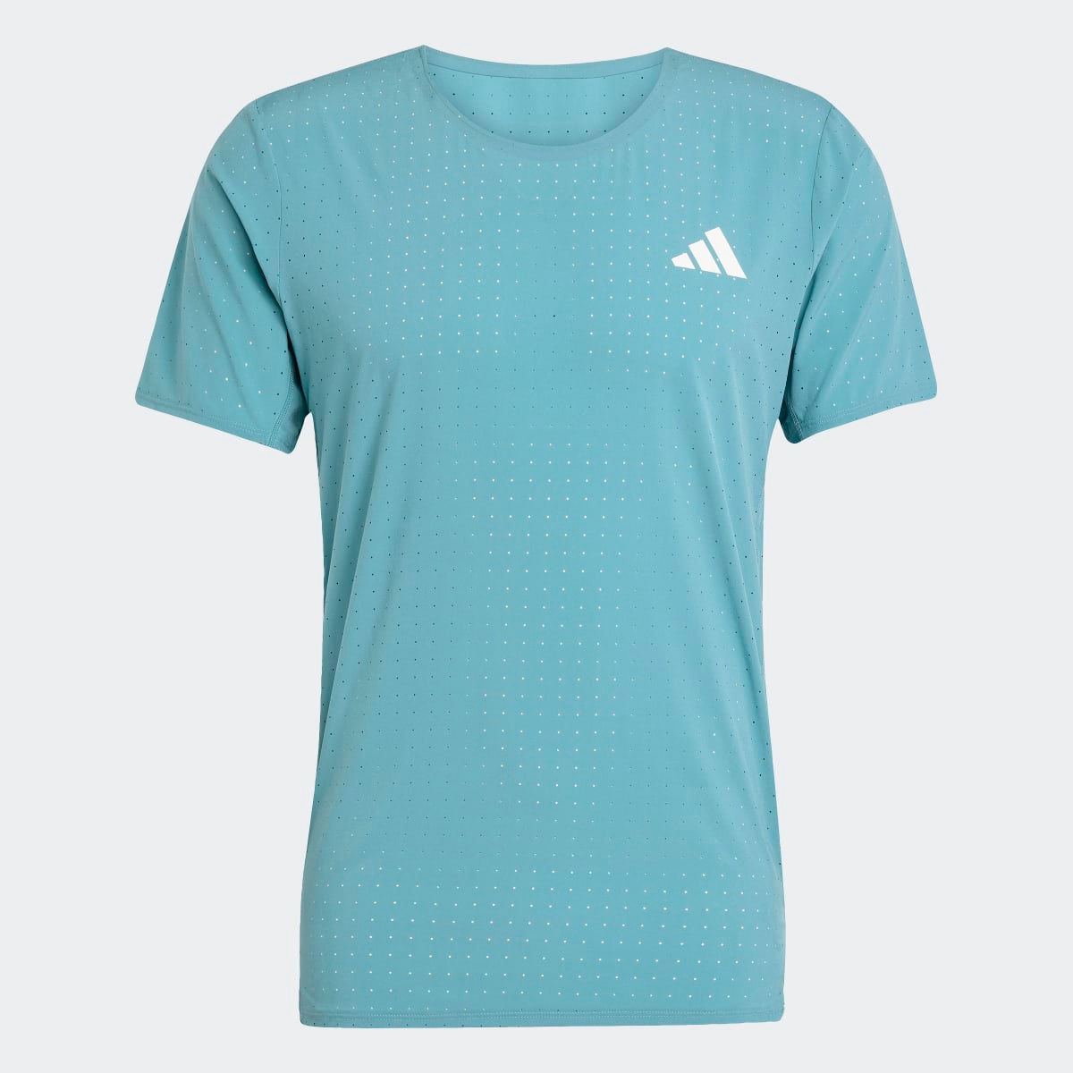 T-shirt de homem Adizero Adidas Turquesa-6