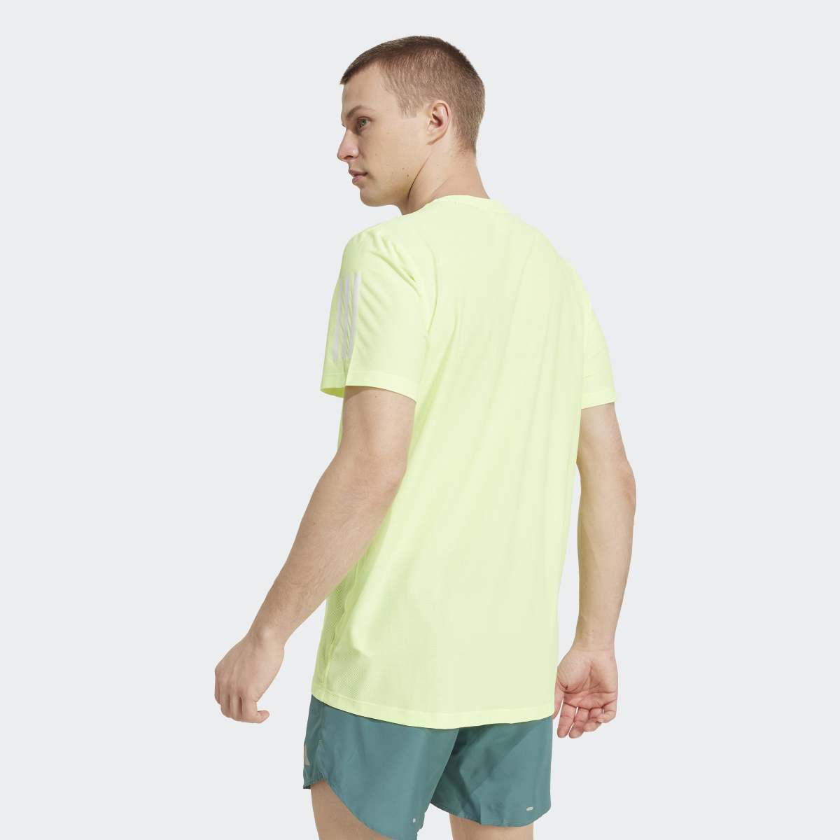 T-shirt de homem Own the Run adidas Amarelo-2