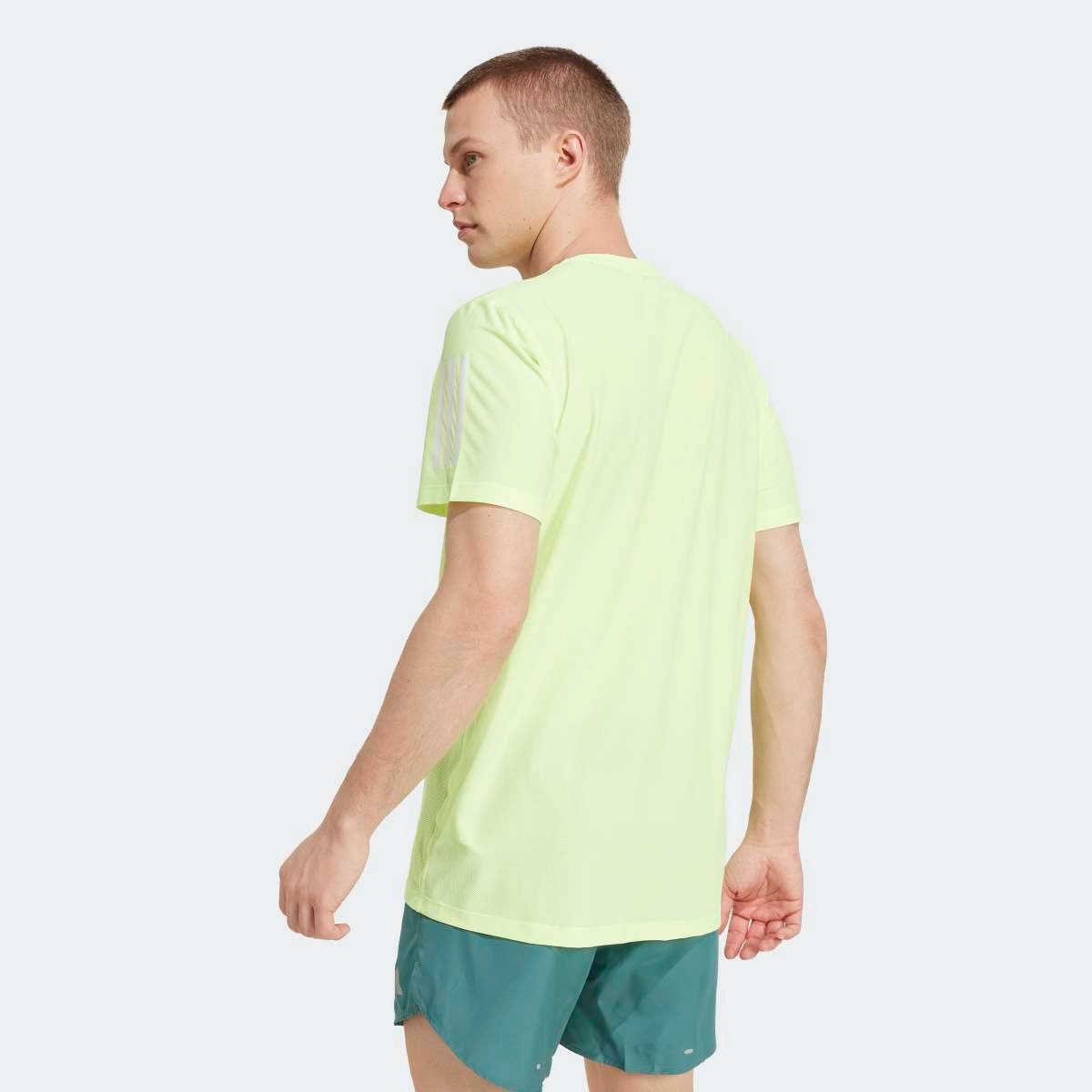 T-shirt de homem Own the Run adidas Amarelo-2