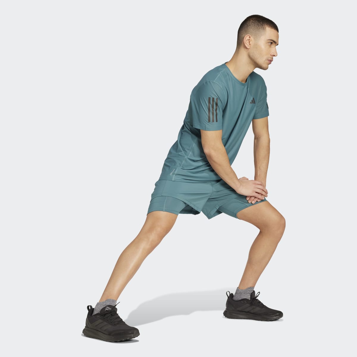 T-shirt de homem Own the Run adidas Verde-3