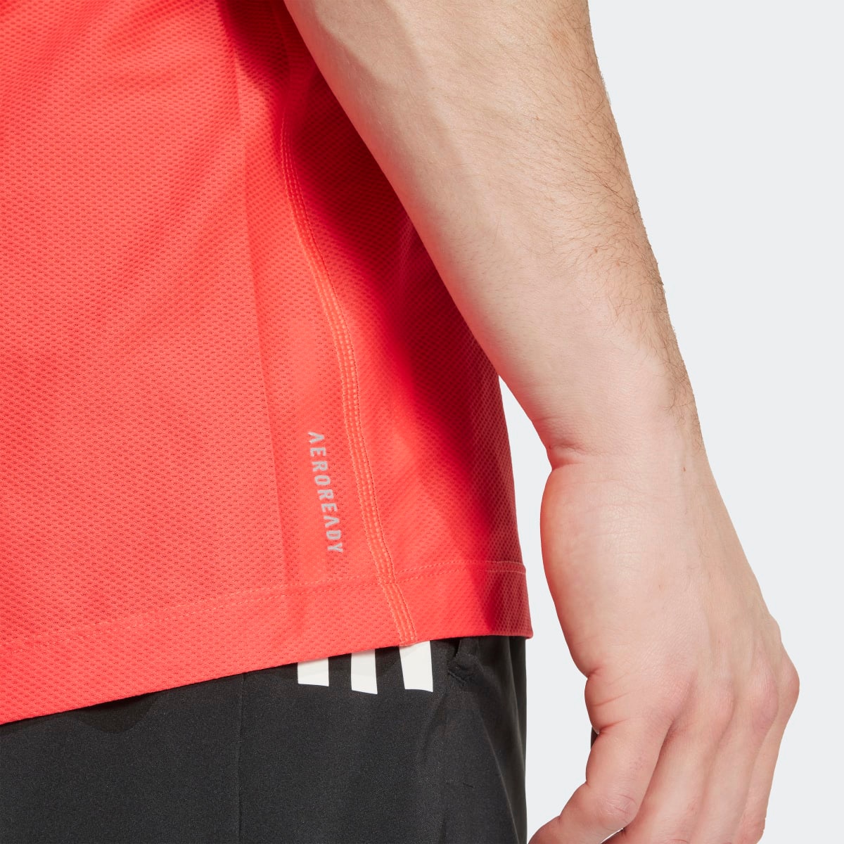 T-shirt de homem Own the Run adidas Vermelho-3