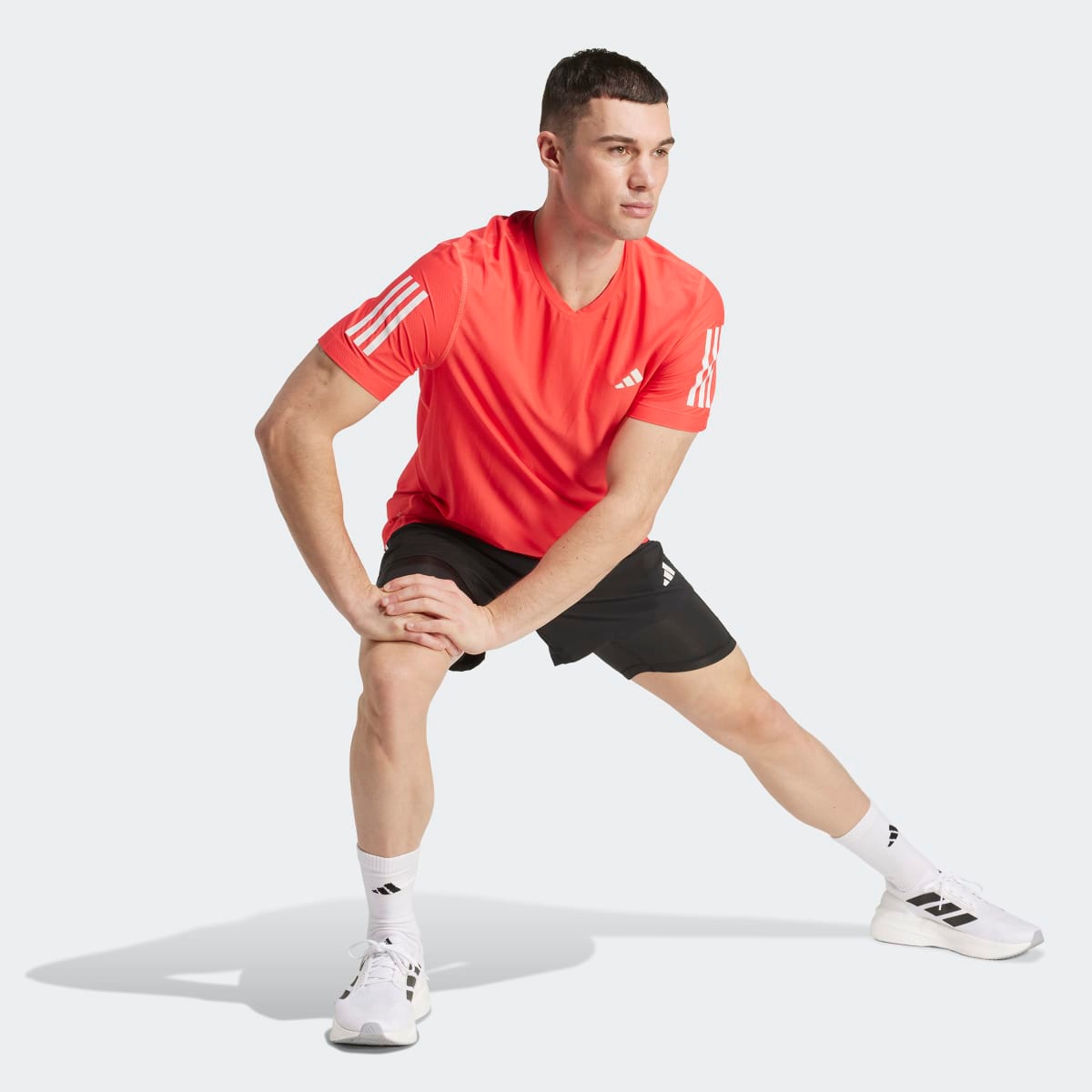T-shirt de homem Own the Run adidas Vermelho-5