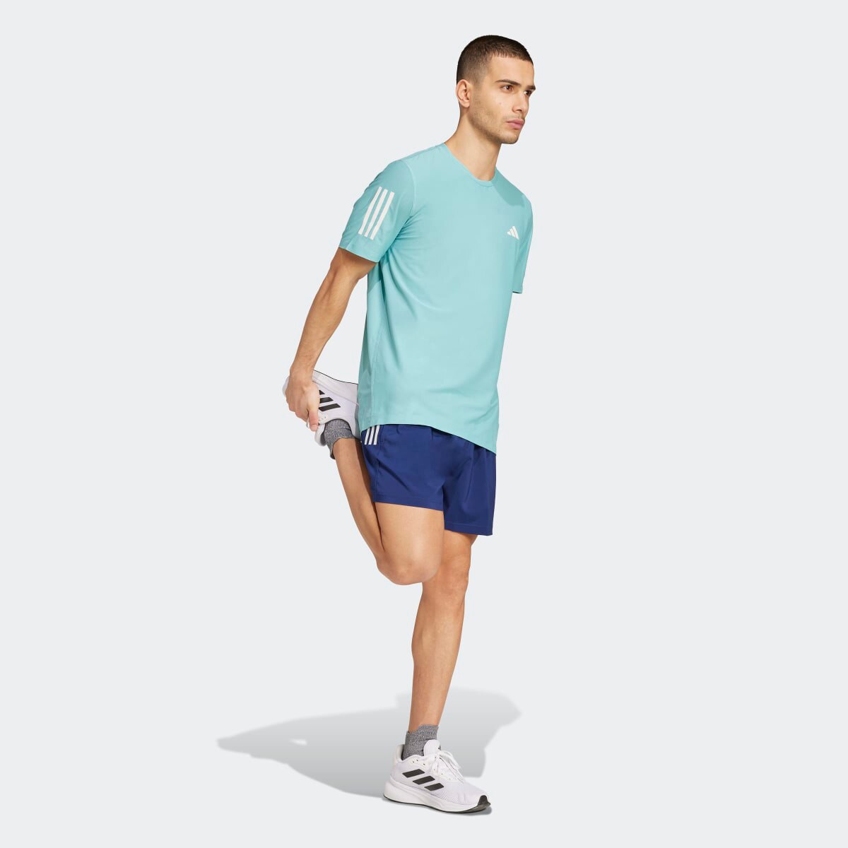 T-shirt de homem Own the Run adidas Turquesa-5