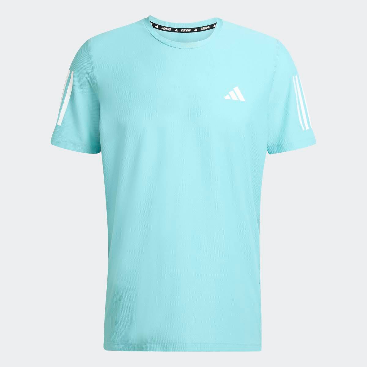 T-shirt de homem Own the Run adidas Turquesa-6
