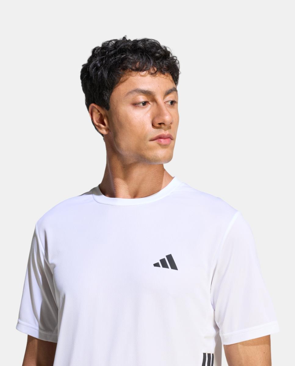 T-shirt de Homem Workout Essentials Branco-3