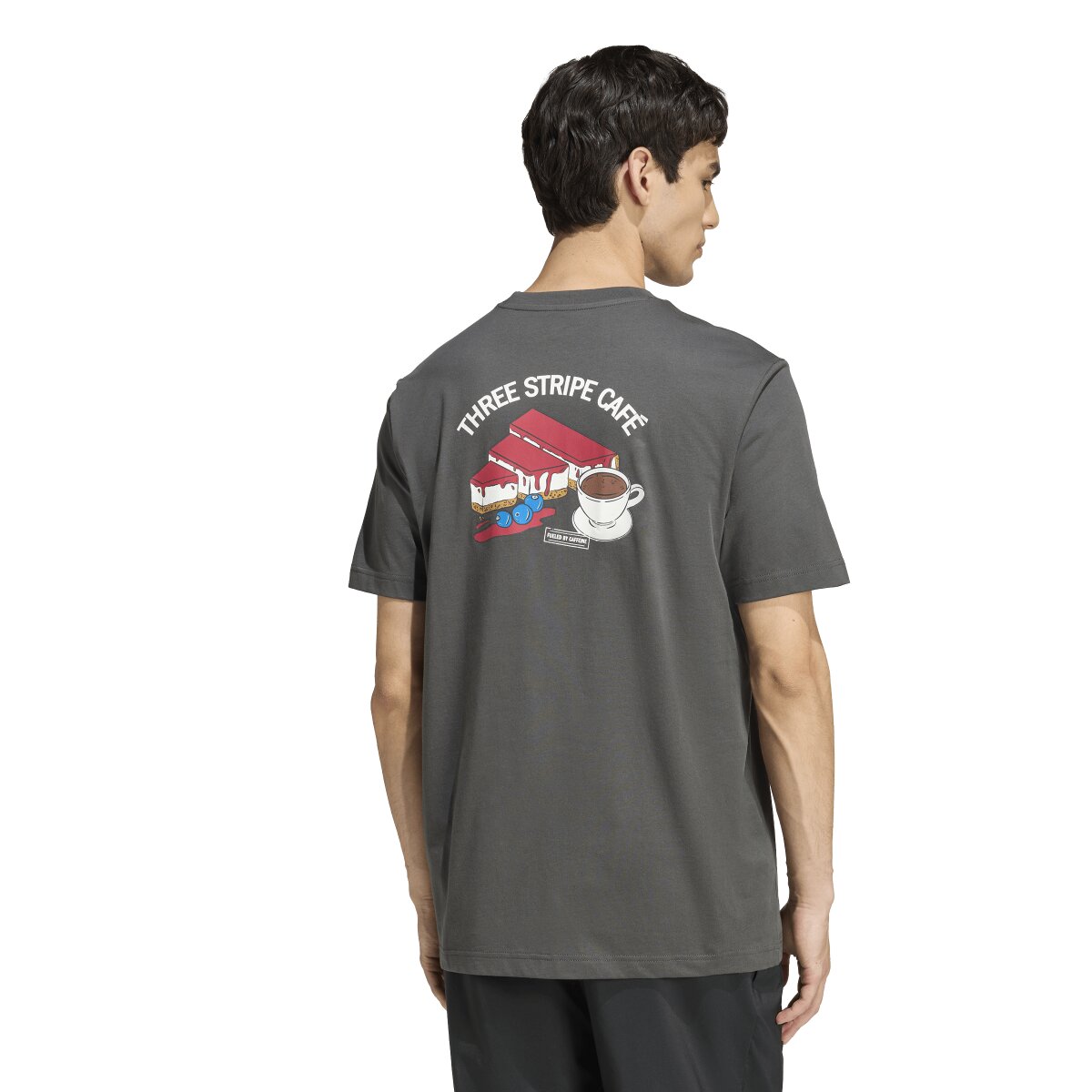 T-shirt de Homem Graphics Cinzento-3