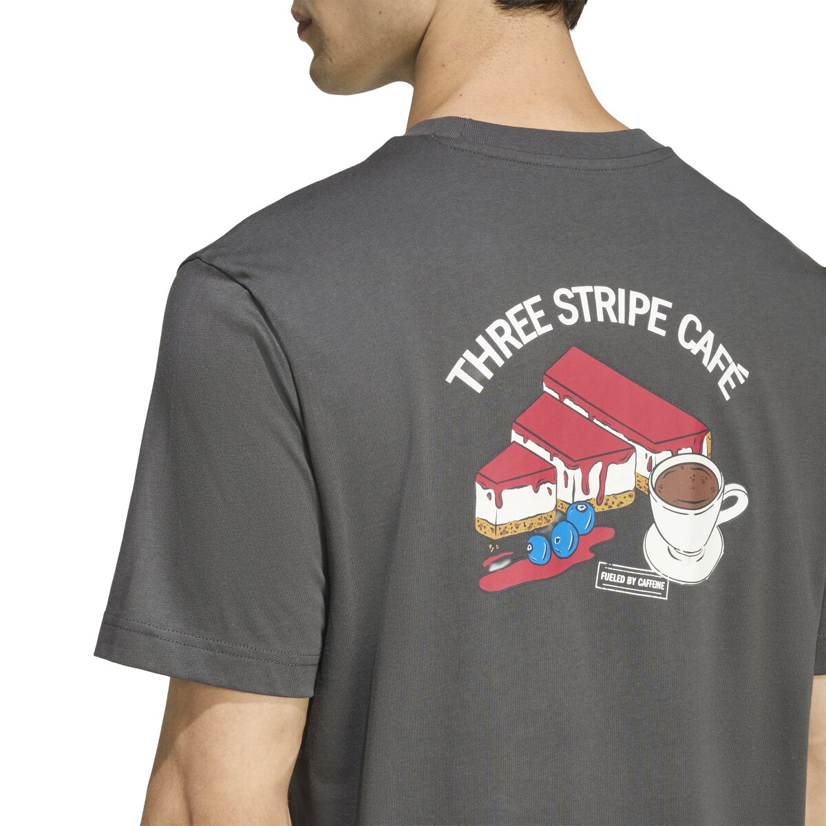 T-shirt de Homem Graphics Cinzento-6