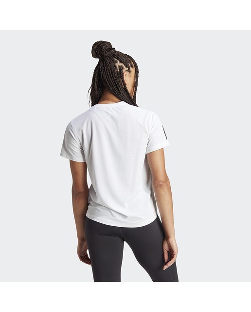 T-shirt de Mulher Own The Run Branco-2