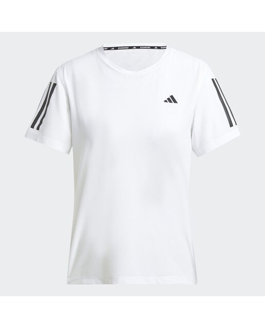 T-shirt de Mulher Own The Run Branco-6