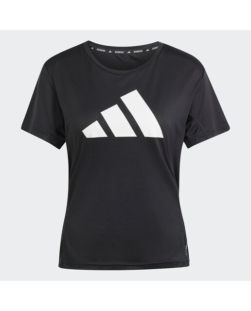 T-shirt de mulher Run It adidas Preto-6