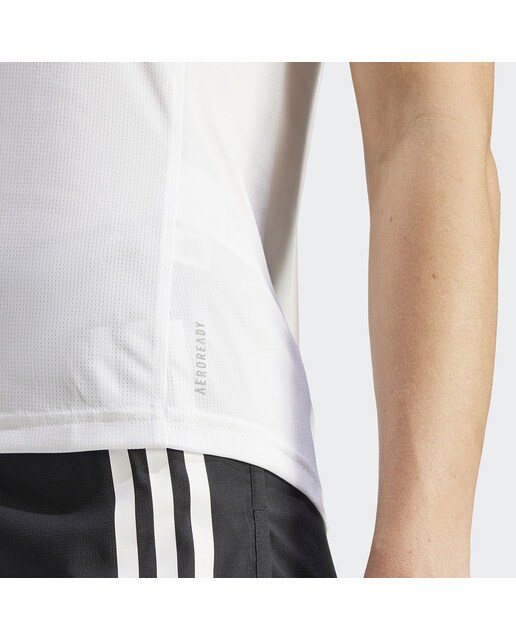T-shirt de mulher Run It adidas Branco-3