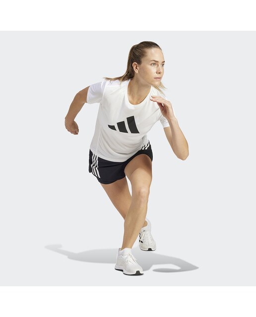 T-shirt de mulher Run It adidas Branco-5