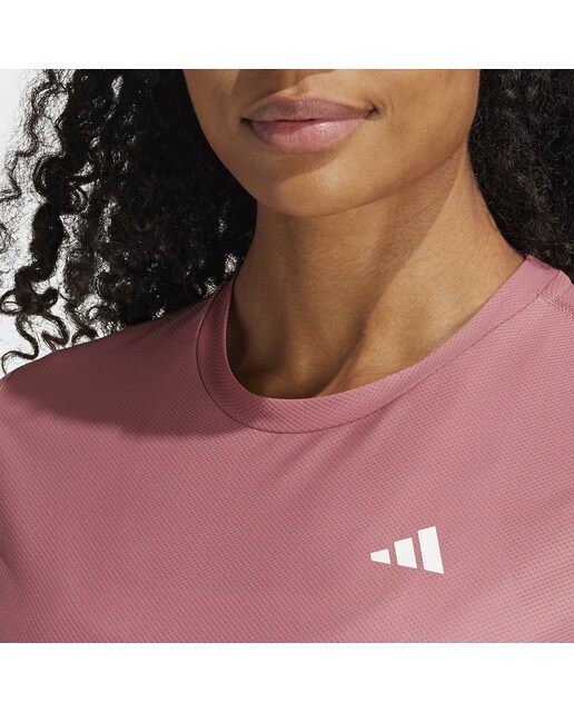 T-shirt de Mulher Own The Run Vermelho-3