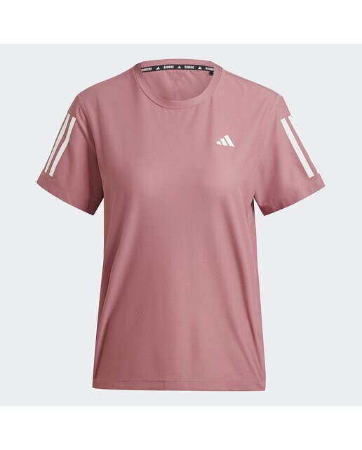 T-shirt de Mulher Own The Run Vermelho-5