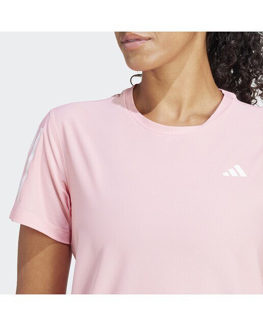 T-shirt de Mulher Own The Run Rosa-4