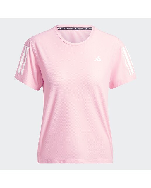 T-shirt de Mulher Own The Run Rosa-5