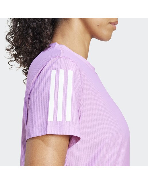 T-shirt de Mulher Own The Run Violeta-2