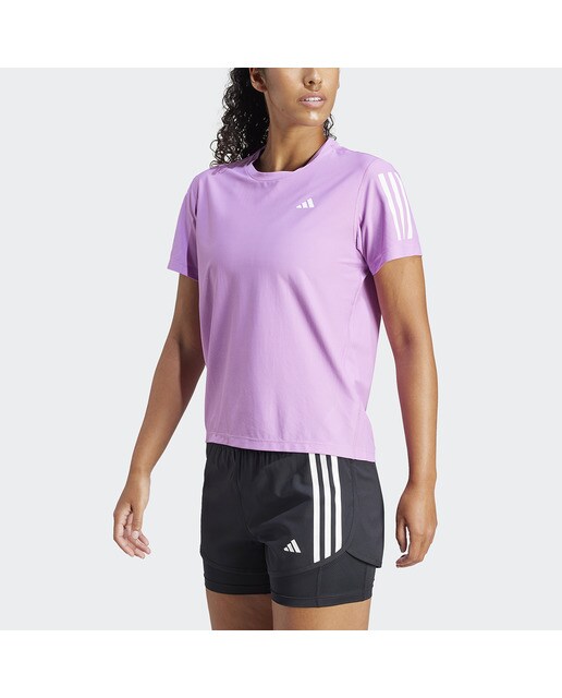T-shirt de Mulher Own The Run Violeta-3