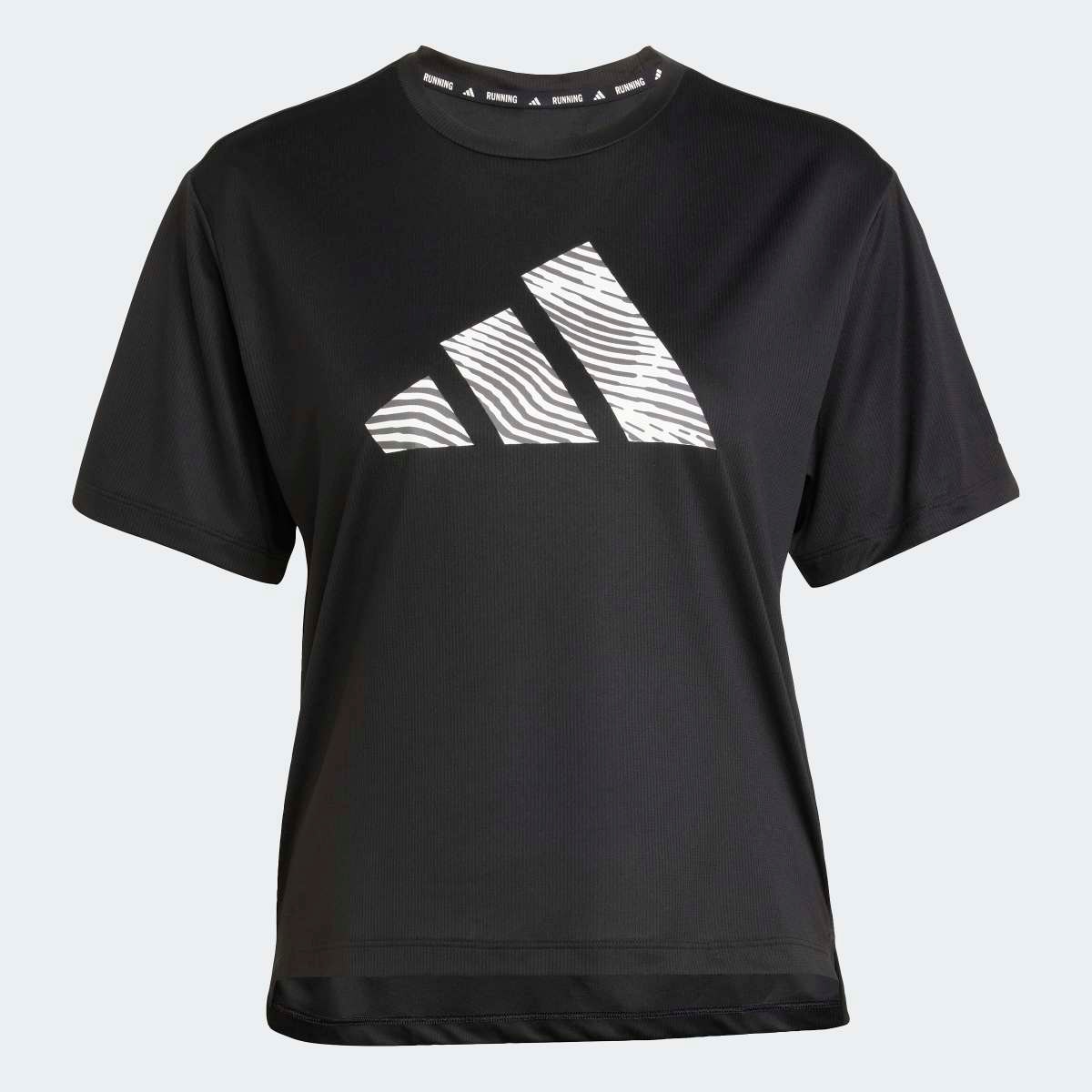 T-shirt de Mulher Adi365 Running Essentials Brand Love Preto-7