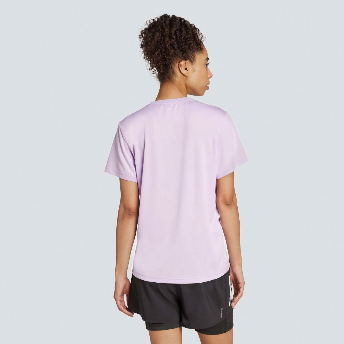 T-shirt de mulher Run It adidas Violeta-4
