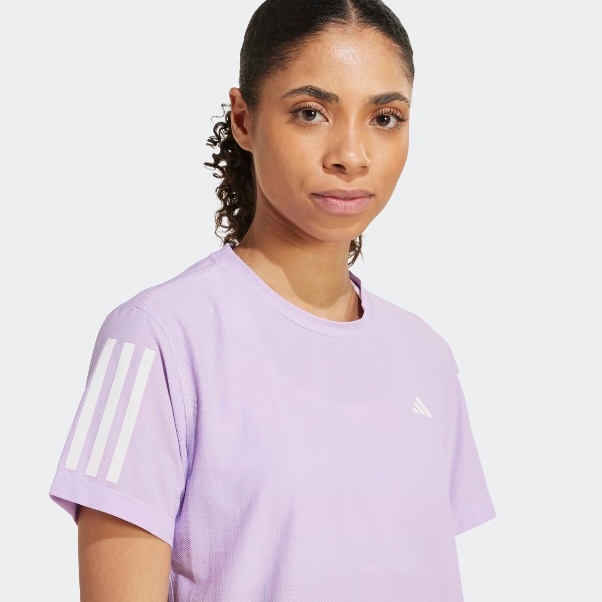 T-shirt de Mulher Own The Run Violeta-5
