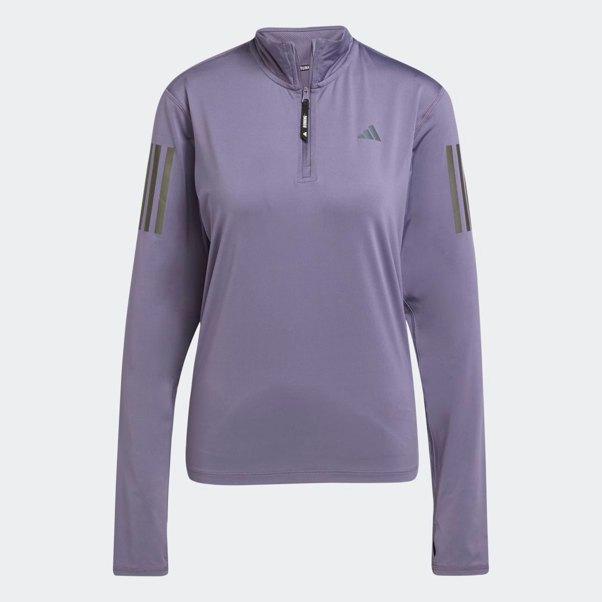 Sweatshirt de Mulher Own the Run Half-Zip Violeta-6