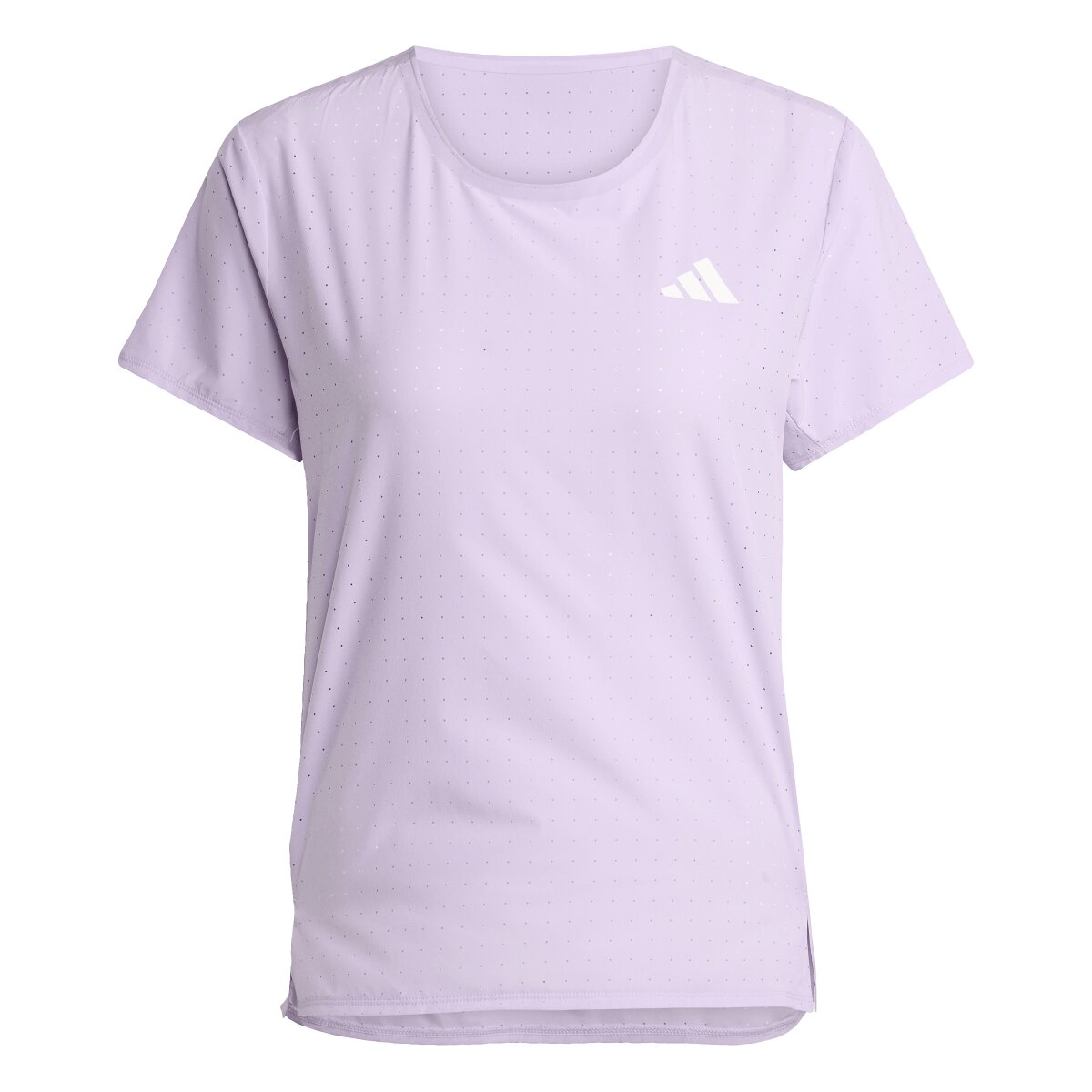 T-shirt de Mulher Adizero Train For Races Violeta-2