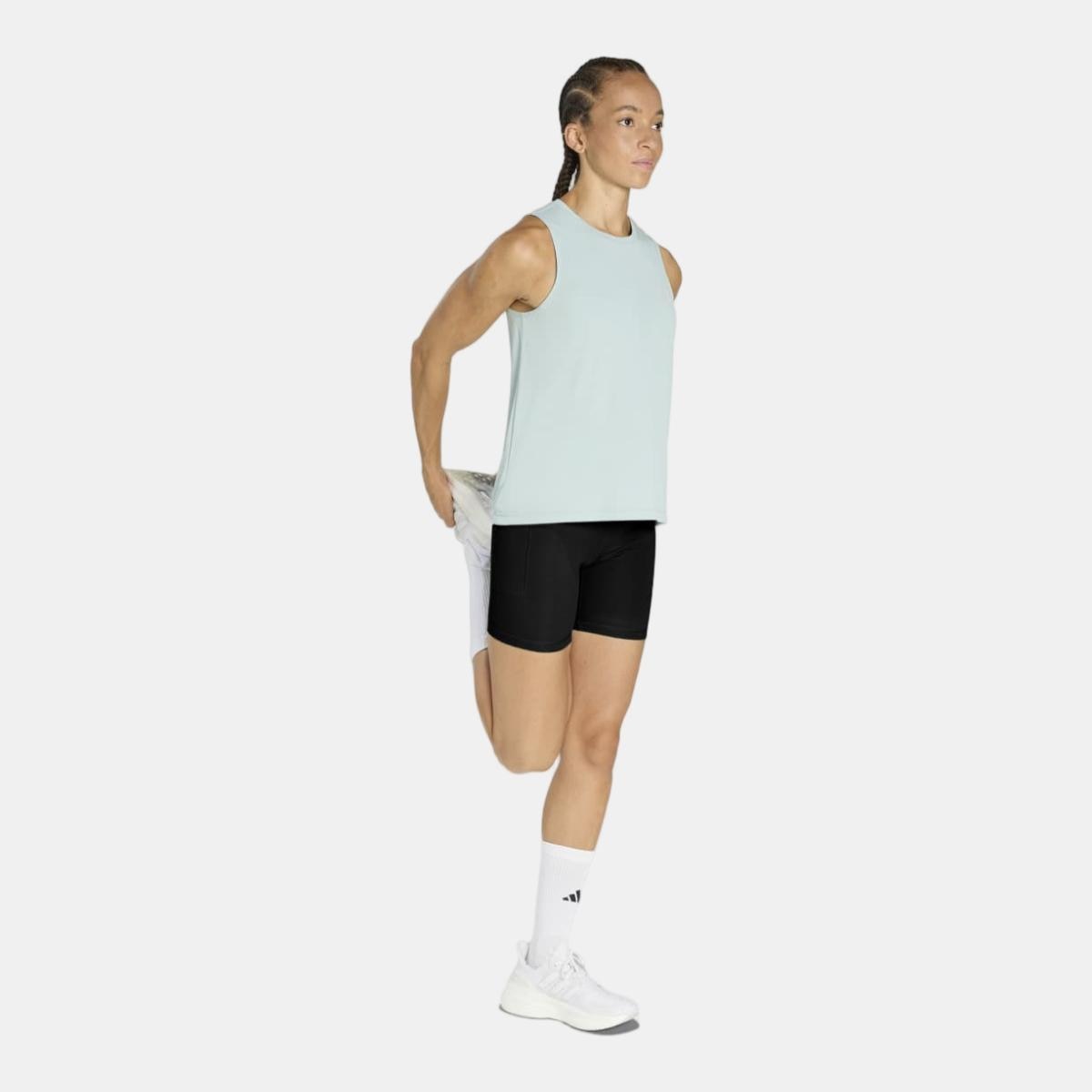 T-shirt de Mulher adi365 Essentials Verde-3