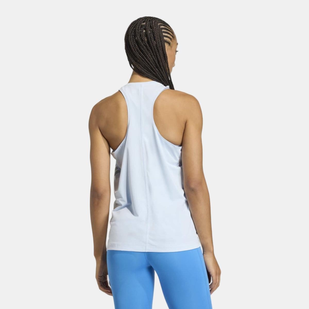 T-shirt de Mulher adi365 Climacool Azul-2