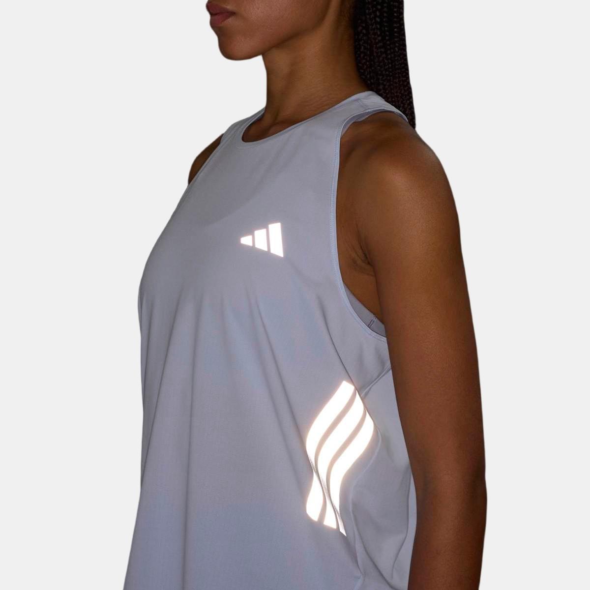 T-shirt de Mulher adi365 Climacool Azul-6