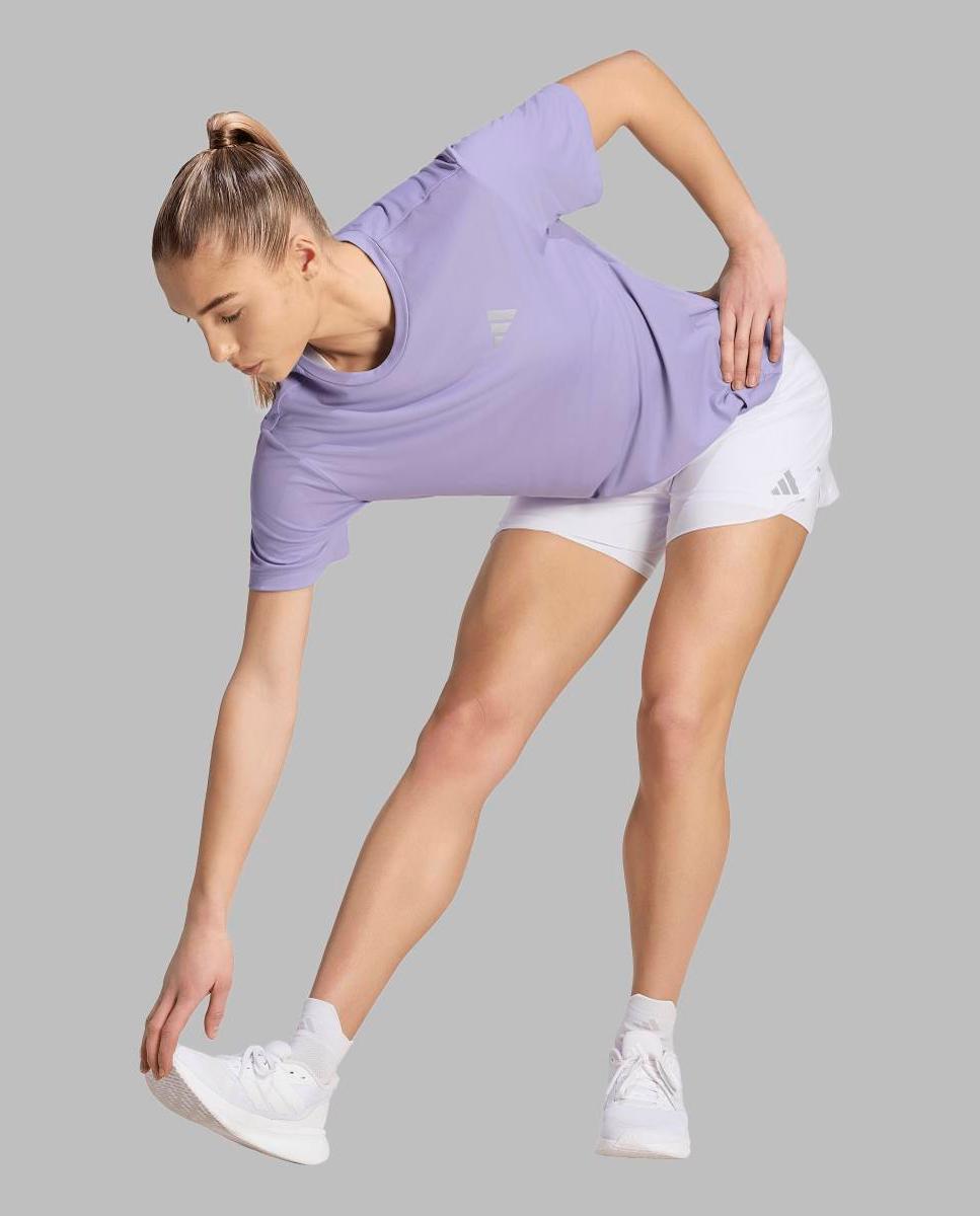 T-shirt de Mulher Adi365 Good Violeta-3
