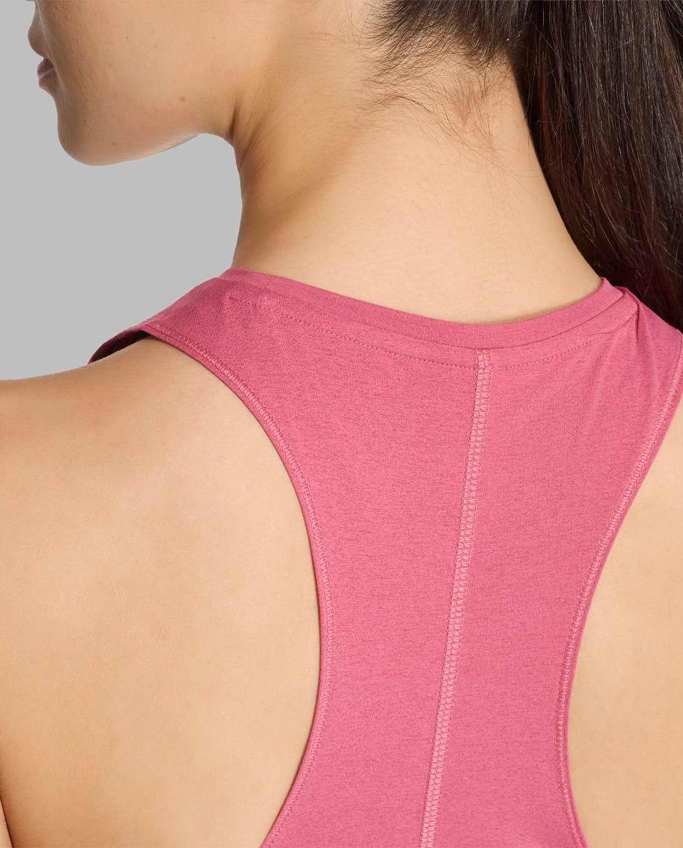 T-shirt de Mulher Adi365 Iconic Stripes Rosa-4