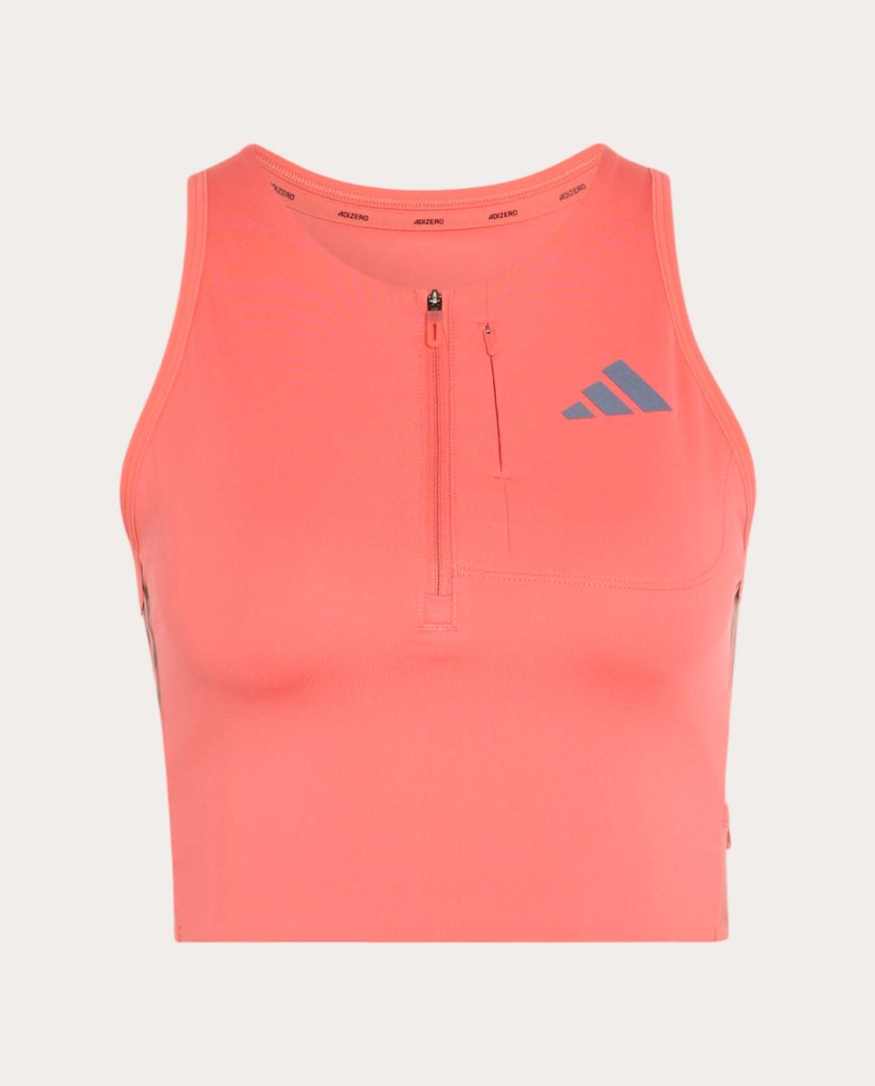 T-shirt de Mulher Adizero Train For Races Rosa-6