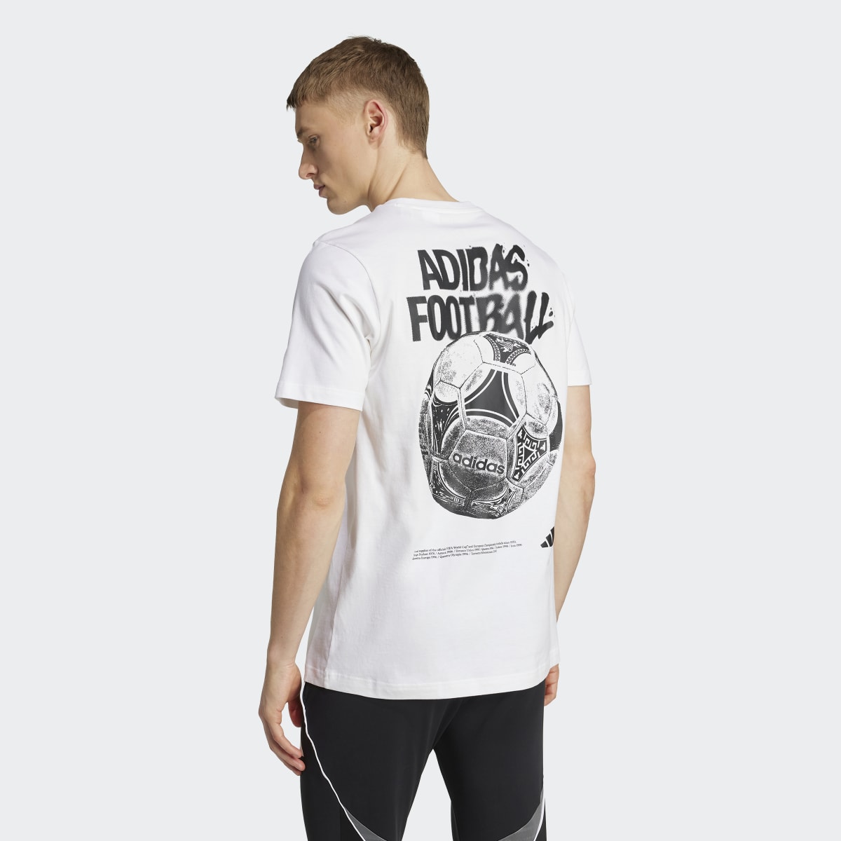 T-shirt de Homem Football Tango History Graphic Branco-2